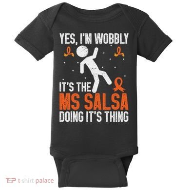 Multiple Sclerosis Awareness Ms Baby Bodysuit