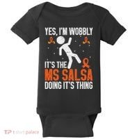 Multiple Sclerosis Awareness Ms Baby Bodysuit thumb 0