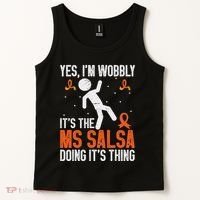 Multiple Sclerosis Awareness Ms Tank Top thumb 2