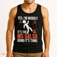 Multiple Sclerosis Awareness Ms Tank Top thumb 3