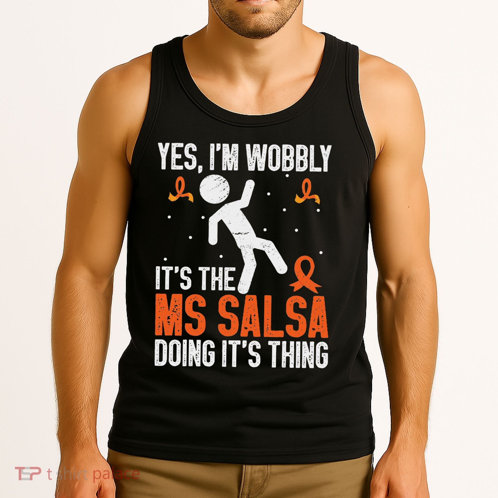 Multiple Sclerosis Awareness Ms Tank Top