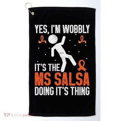Multiple Sclerosis Awareness Ms Golf Towel