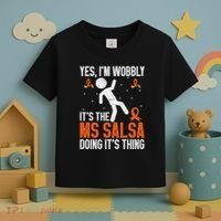 Multiple Sclerosis Awareness Ms Toddler T-Shirt thumb 3