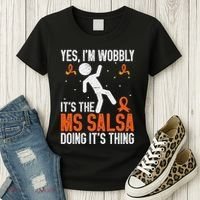 Multiple Sclerosis Awareness Ms Women's T-Shirt thumb 3