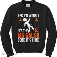 Multiple Sclerosis Awareness Ms Kids Sweatshirt thumb 0