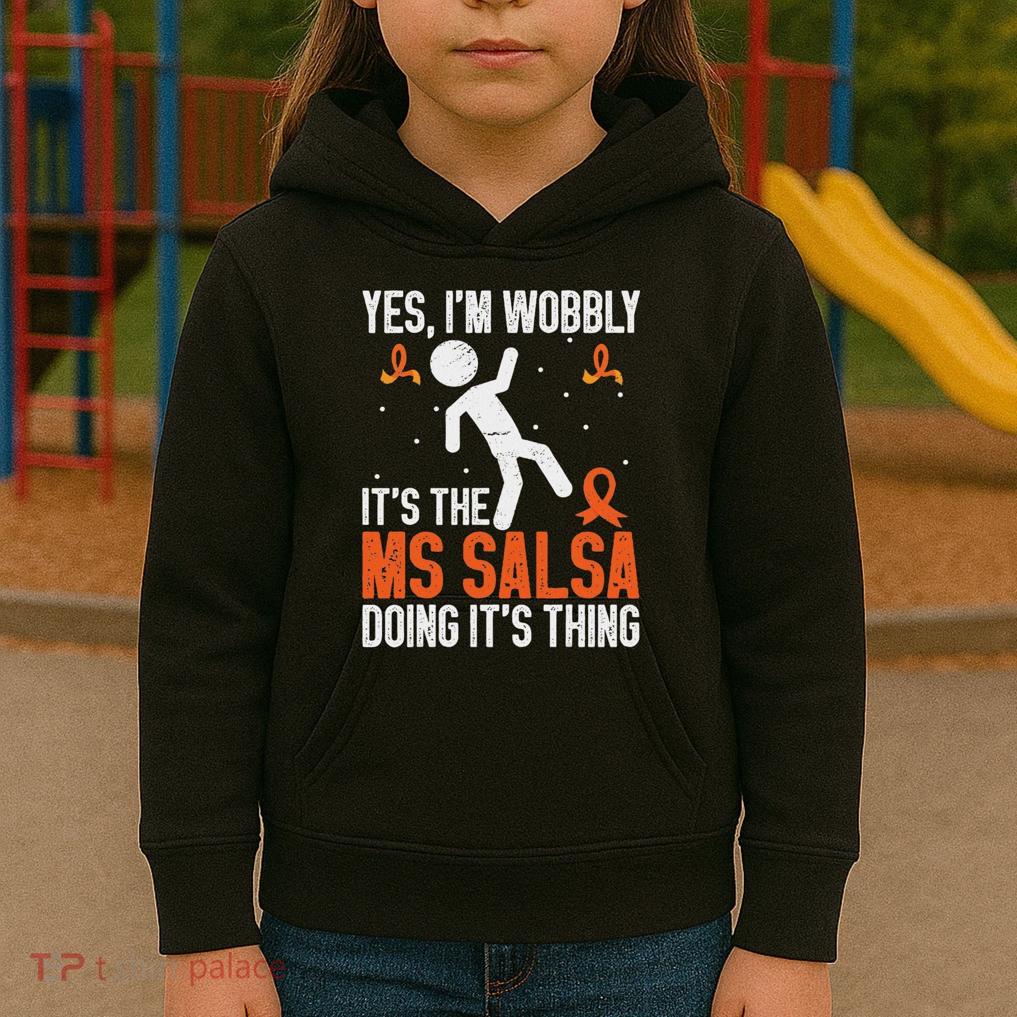 Multiple Sclerosis Awareness Ms Kids Hoodie