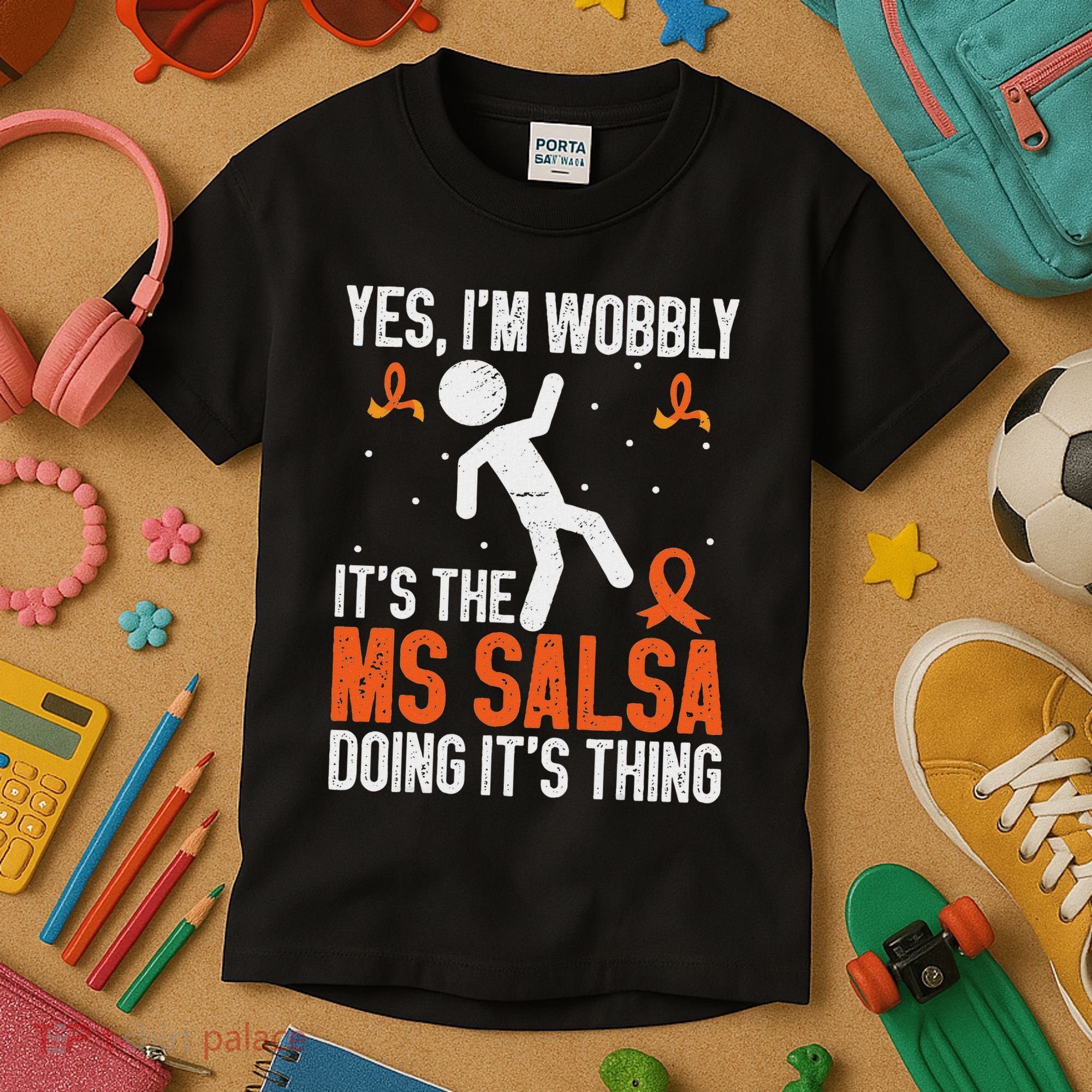 Multiple Sclerosis Awareness Ms Kids T-Shirt