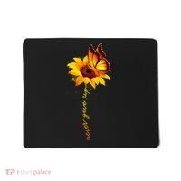 Multiple Sclerosis Awareness Sunflower Butterfly Mousepad thumb 0