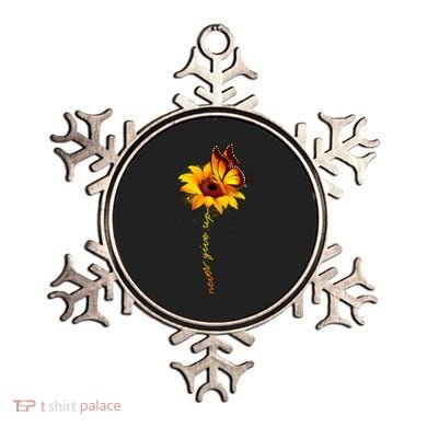 Multiple Sclerosis Awareness Sunflower Butterfly Ornament