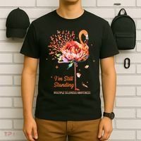 Multiple Sclerosis Awareness, I’m Still Standing MS Warrior T-Shirt thumb 6