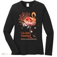 Multiple Sclerosis Awareness, I’m Still Standing MS Warrior Women's Long Sleeve Shirt thumb 0