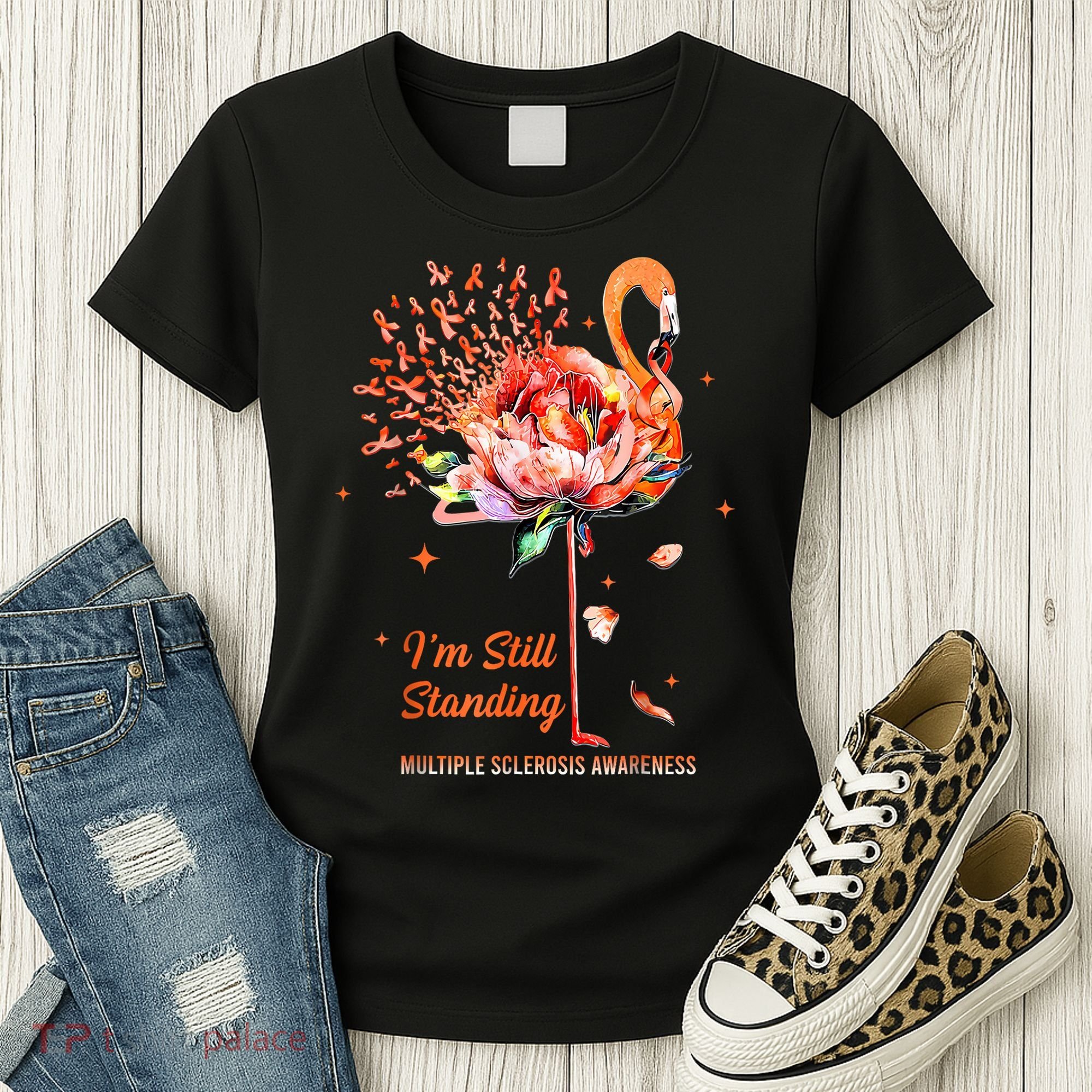 Multiple Sclerosis Awareness, I’m Still Standing MS Warrior Women's T-Shirt