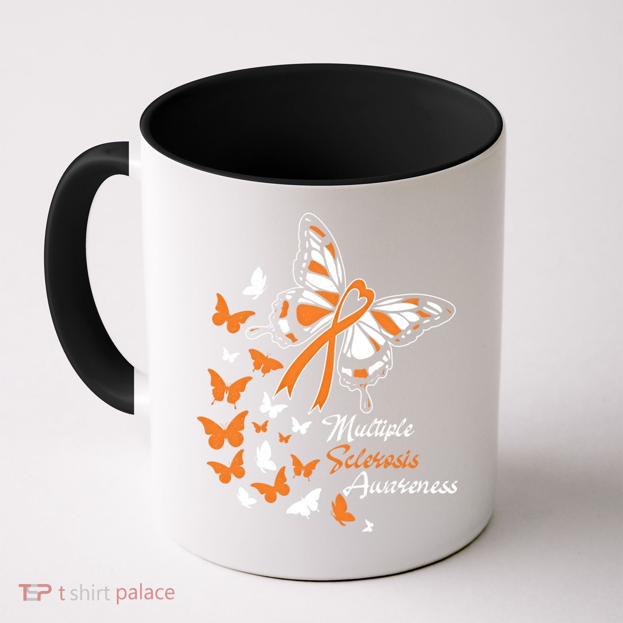 Multiple Sclerosis Awareness Butterflies Gift Cute Gift Funny Gift Coffee Mug
