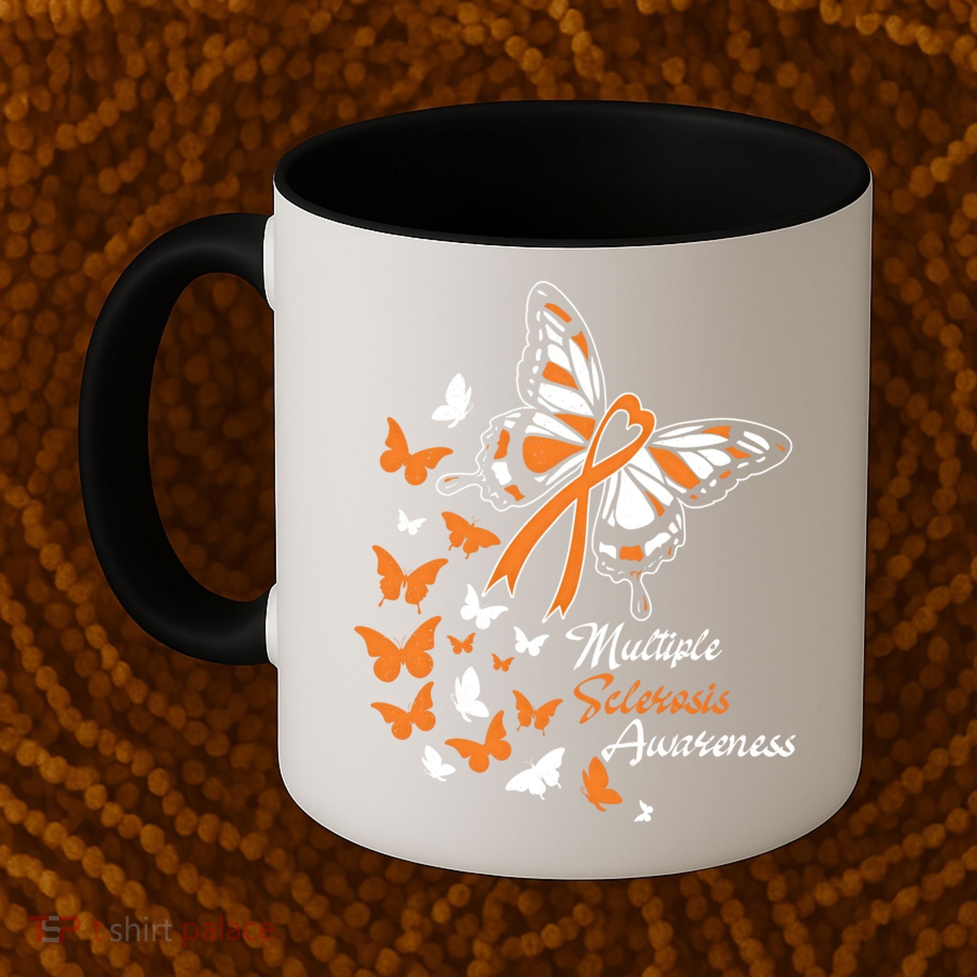 Multiple Sclerosis Awareness Butterflies Gift Cute Gift Funny Gift Coffee Mug