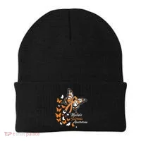 Multiple Sclerosis Awareness Butterflies Gift Cute Gift Funny Gift Beanie thumb 0