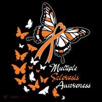 Multiple Sclerosis Awareness Butterflies Gift Cute Gift Funny Gift Ornament thumb 1