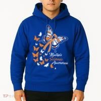 Multiple Sclerosis Awareness Butterflies Gift Cute Gift Funny Gift Hoodie thumb 2
