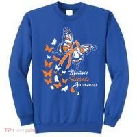 Multiple Sclerosis Awareness Butterflies Gift Cute Gift Funny Gift Sweatshirt thumb 0