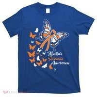 Multiple Sclerosis Awareness Butterflies Gift Cute Gift Funny Gift T-Shirt thumb 0