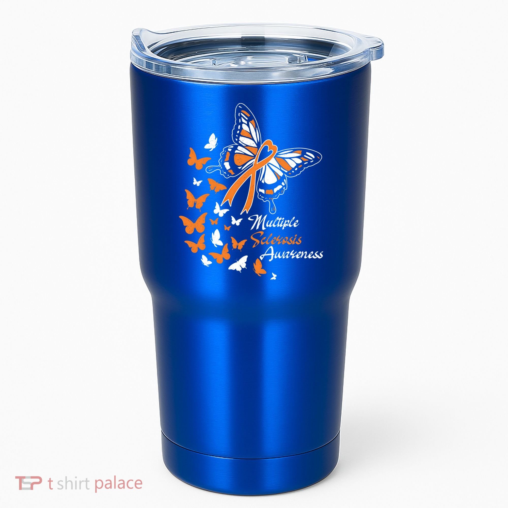 Multiple Sclerosis Awareness Butterflies Gift Cute Gift Funny Gift Tumbler