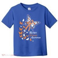 Multiple Sclerosis Awareness Butterflies Gift Cute Gift Funny Gift Toddler T-Shirt thumb 0