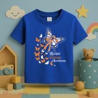 Multiple Sclerosis Awareness Butterflies Gift Cute Gift Funny Gift Toddler T-Shirt thumb 3