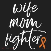 Multiple Sclerosis Awareness Orange Ribbon Wife Mom Fighter Meaningful Gift Women's Sweatshirt thumb 2