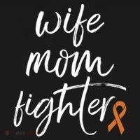 Multiple Sclerosis Awareness Orange Ribbon Wife Mom Fighter Meaningful Gift Women's Hoodie thumb 2