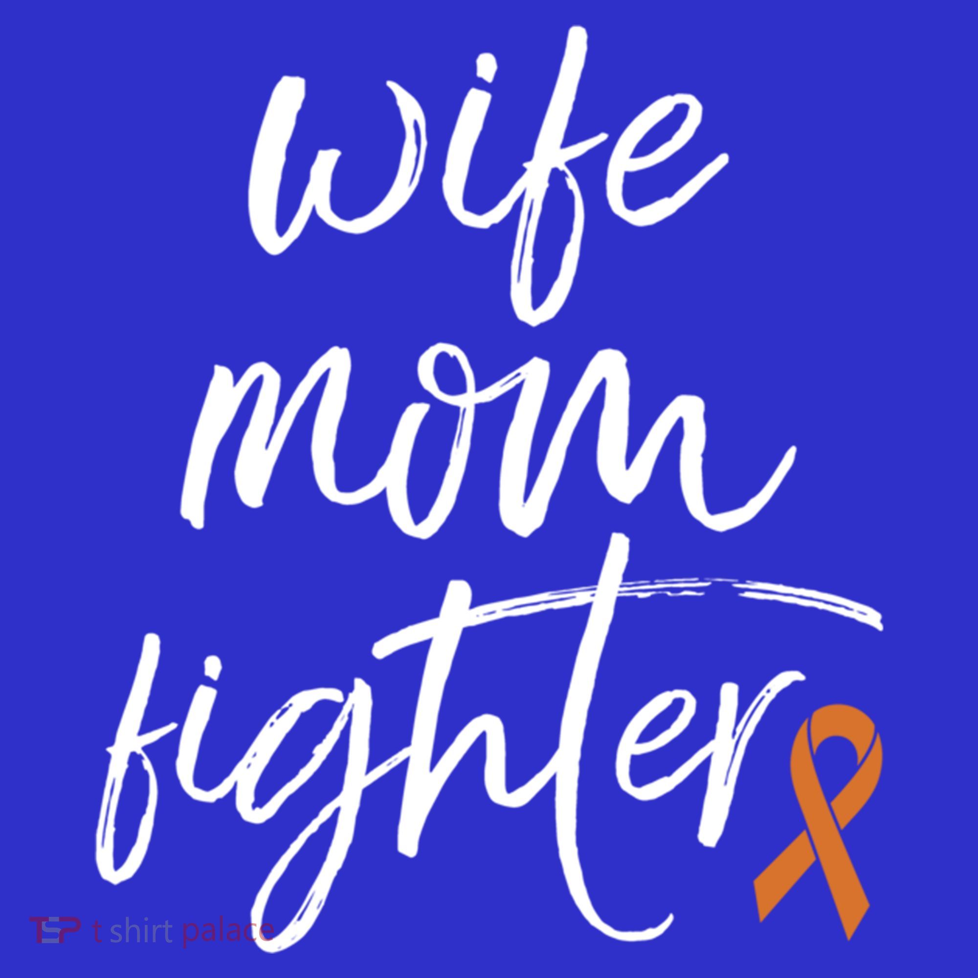 Multiple Sclerosis Awareness Orange Ribbon Wife Mom Fighter Meaningful Gift Sweatshirt