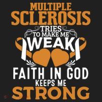 Multiple Sclerosis Awareness Orange Ribbon Funny Gift Beanie thumb 2