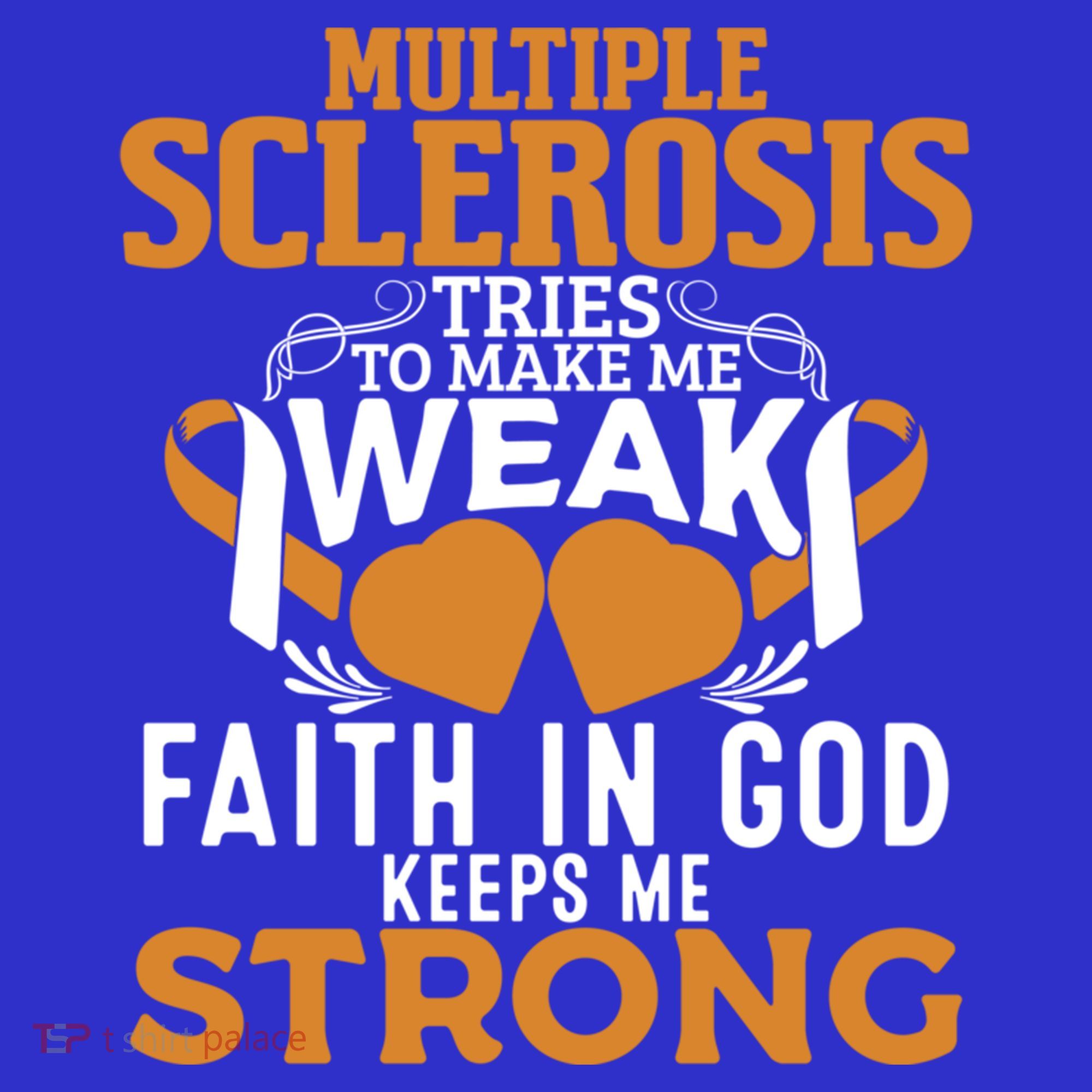 Multiple Sclerosis Awareness Orange Ribbon Funny Gift Toddler Hoodie