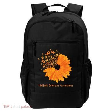 Multiple Sclerosis Awareness Ribbon Flower Ms Hope Fighter Cool Gift Backpack