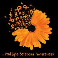 Multiple Sclerosis Awareness Ribbon Flower Ms Hope Fighter Cool Gift Coffee Mug thumb 5