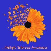 Multiple Sclerosis Awareness Ribbon Flower Ms Hope Fighter Cool Gift Kids Long Sleeve Shirt thumb 2
