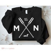 Minnesota State Awesome Mn Nice Adventure 1858 Loon Sweatshirt thumb 2