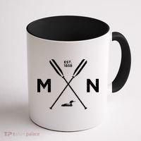 Minnesota State Awesome Mn Nice Adventure 1858 Loon Coffee Mug thumb 1