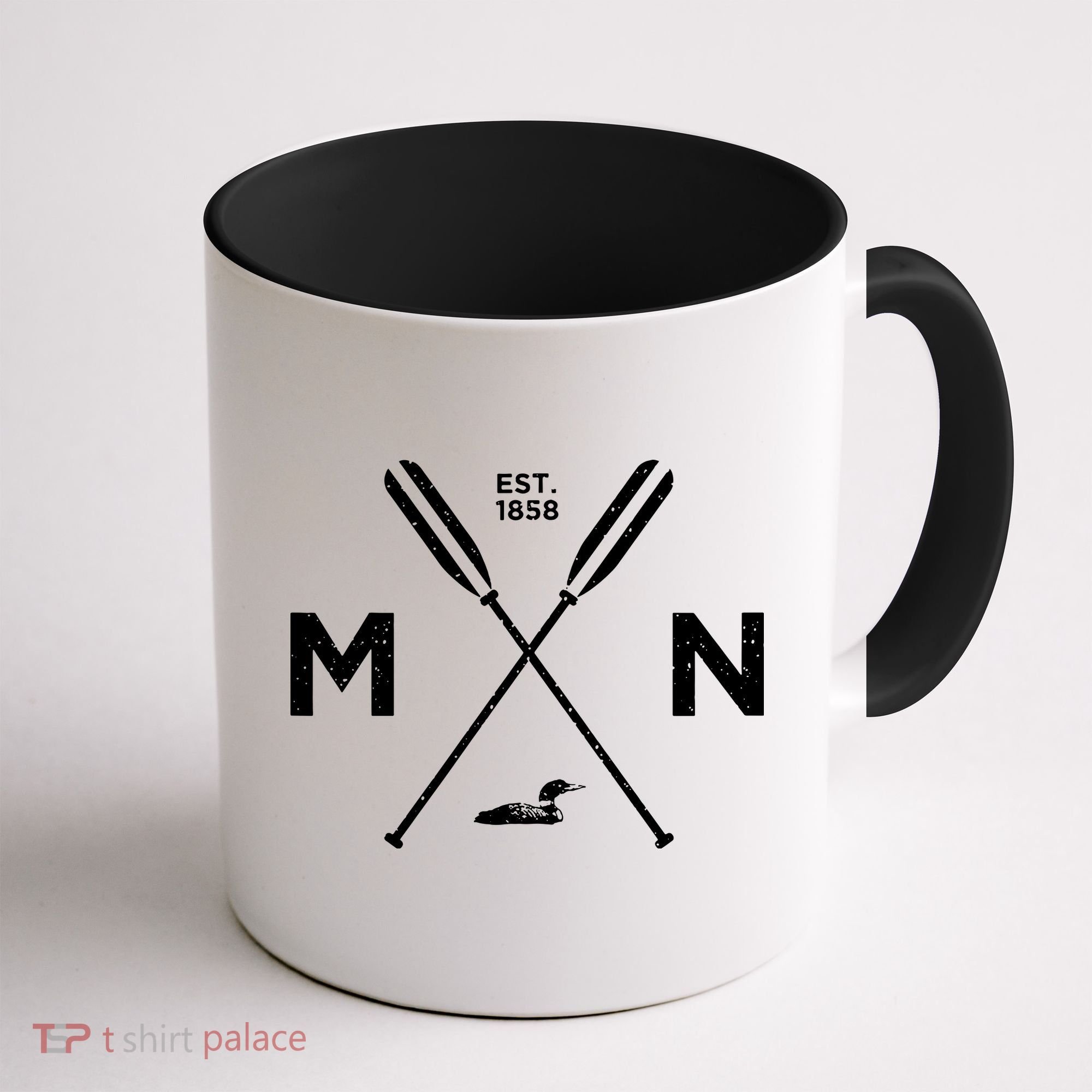 Minnesota State Awesome Mn Nice Adventure 1858 Loon Coffee Mug
