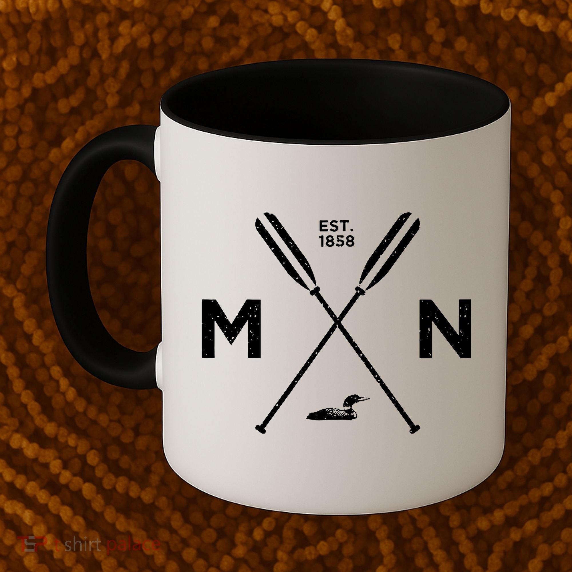 Minnesota State Awesome Mn Nice Adventure 1858 Loon Coffee Mug