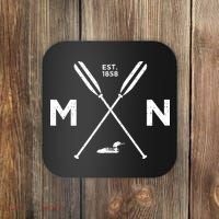 Minnesota State Awesome Mn Nice Adventure 1858 Loon Coaster thumb 0