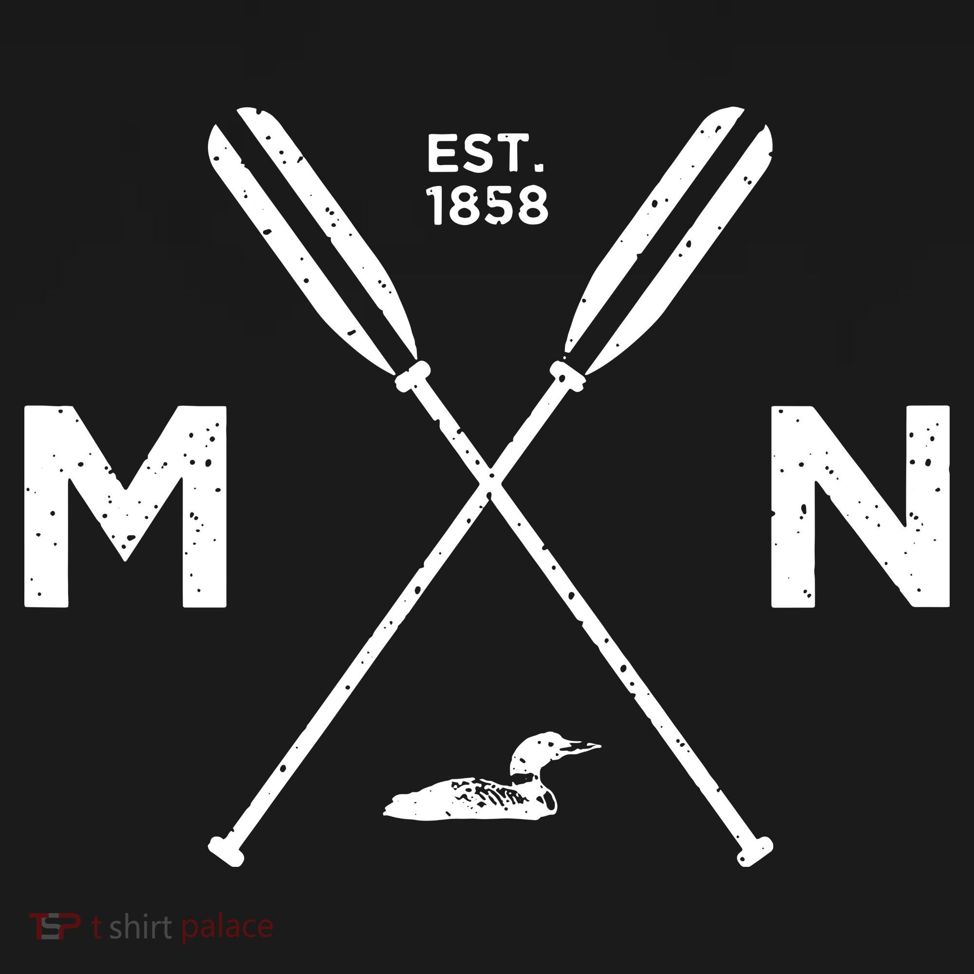 Minnesota State Awesome Mn Nice Adventure 1858 Loon Baby Bodysuit