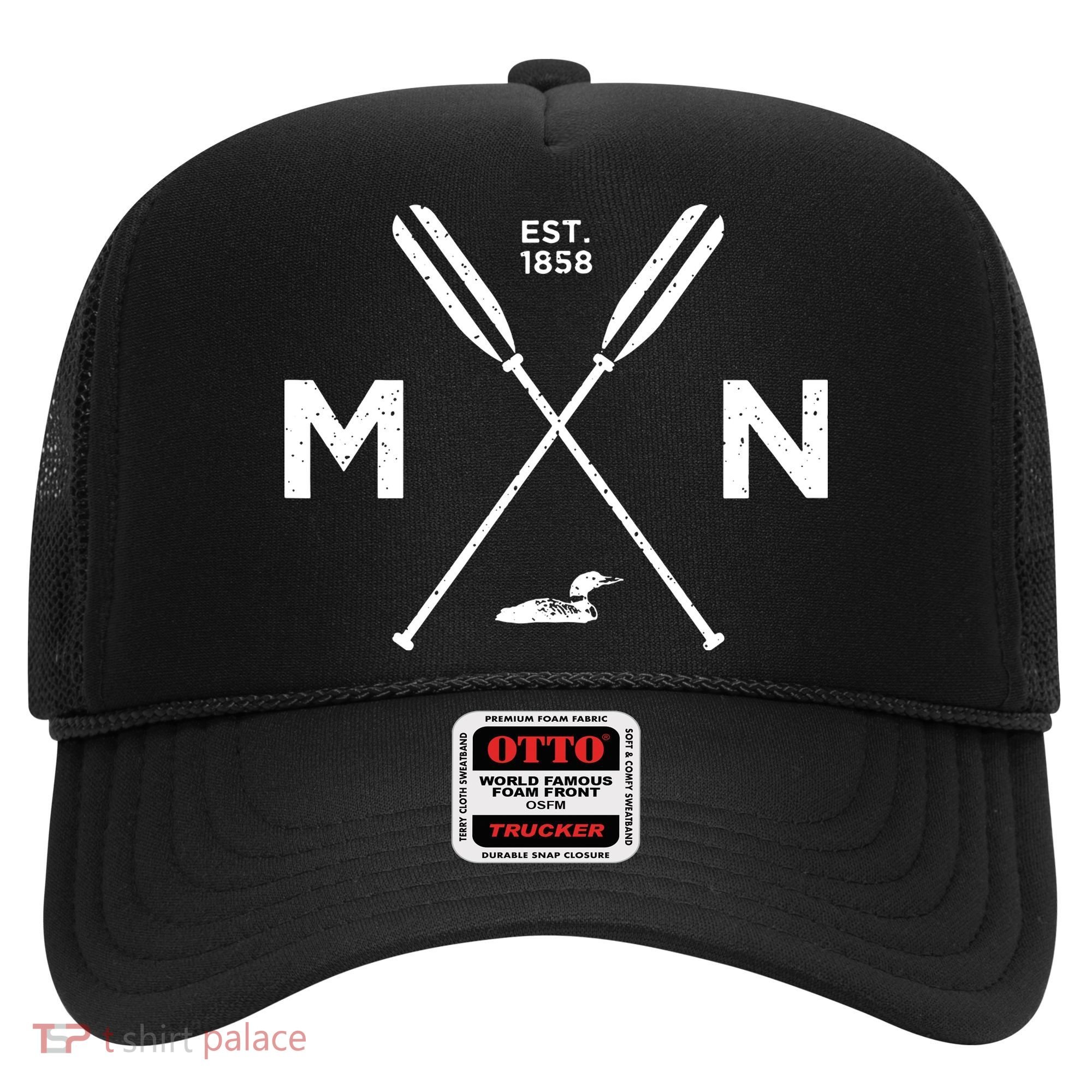 Minnesota State Awesome Mn Nice Adventure 1858 Loon Hat