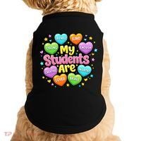 My Students Are Kind Strong Brave Doggie Tank thumb 0