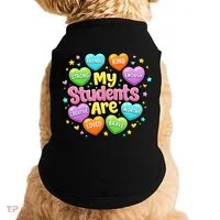 My Students Are Kind Strong Brave Doggie Tank thumb 0