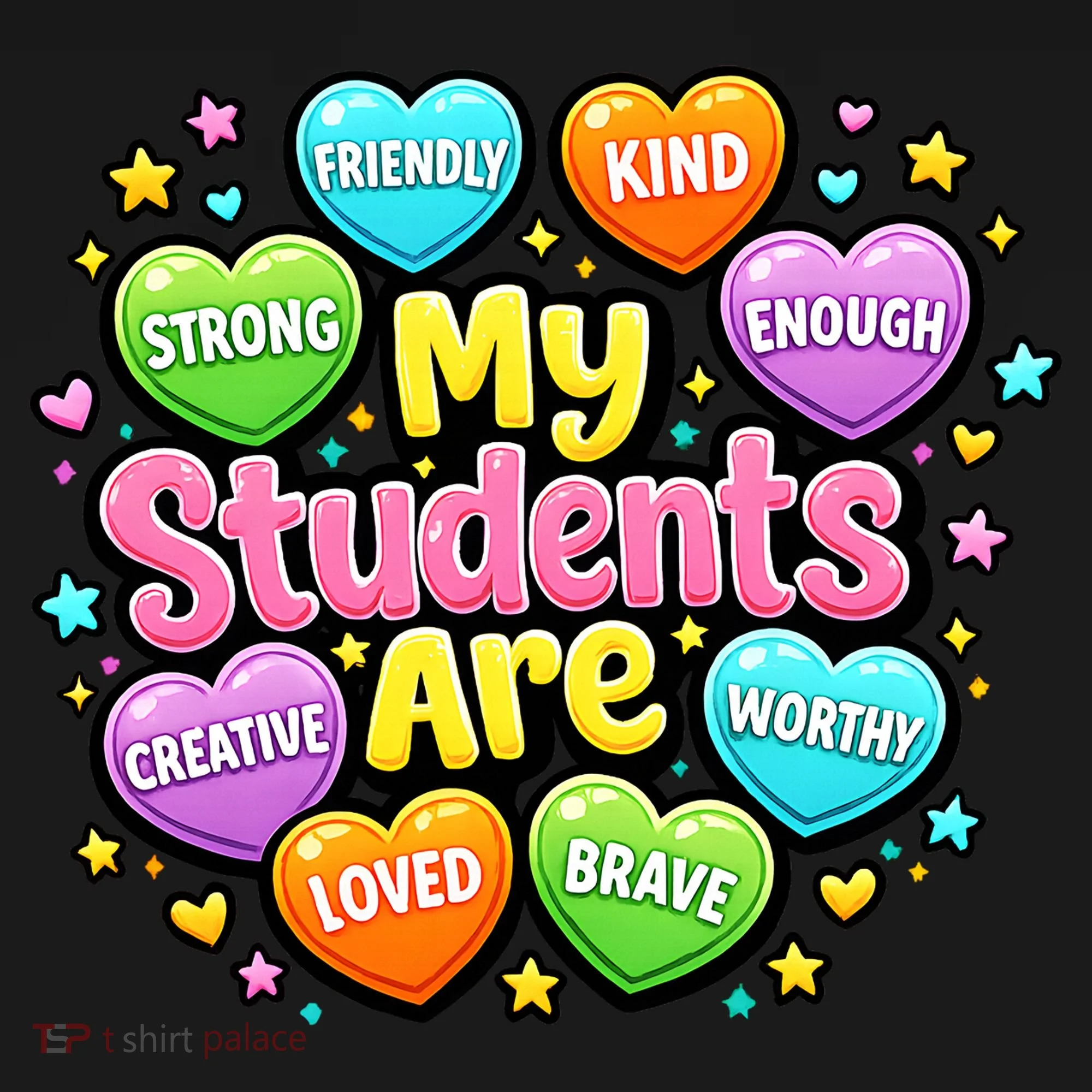 My Students Are Kind Strong Brave Doggie Tank