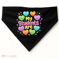 My Students Are Kind Strong Brave USA-Made Doggie Bandana thumb 0