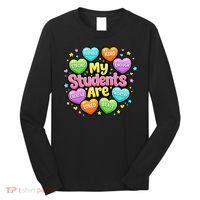 My Students Are Kind Strong Brave Long Sleeve Shirt thumb 0