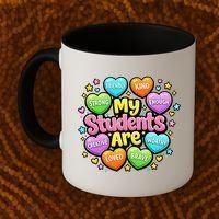 My Students Are Kind Strong Brave Coffee Mug thumb 2