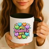 My Students Are Kind Strong Brave Coffee Mug thumb 3
