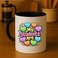 My Students Are Kind Strong Brave Coffee Mug thumb 4