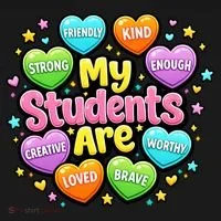 My Students Are Kind Strong Brave Women's Hoodie thumb 2